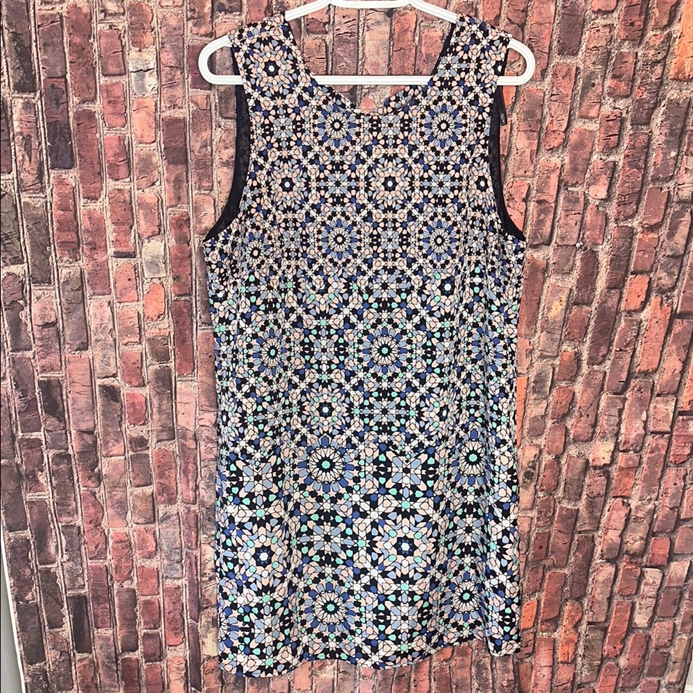 Australian Tokito Women's Sleeveless Mosaic Pattern Dress size 14 US size 10
